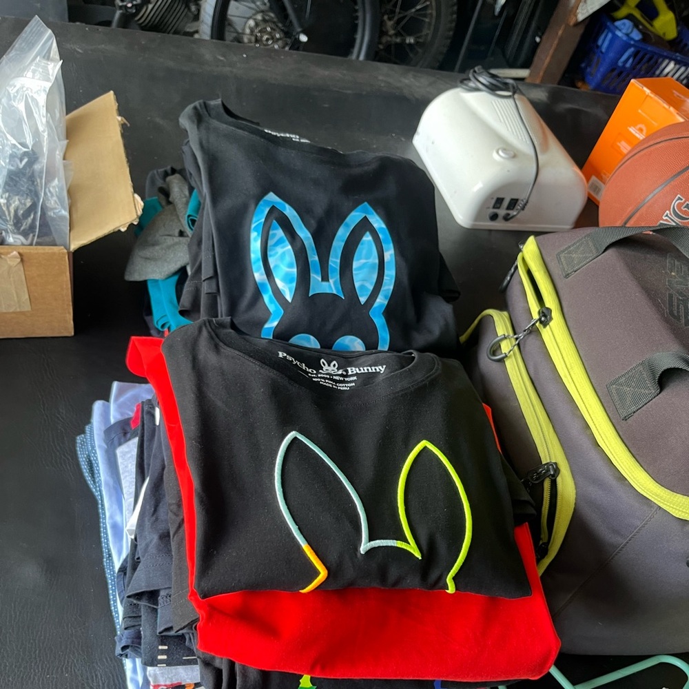 Psycho bunny shirts size 5